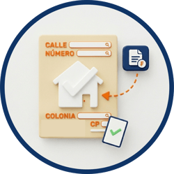 Alta de dirección fiscal y domicilio comercial para trámites administrativos de negocios en Sonora.