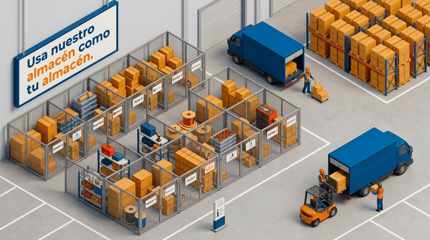 Usa nuestro almacén como tu almacén en Hermosillo: flujo logístico eficiente, control de inventarios y resguardo seguro de mercancía con Stora.